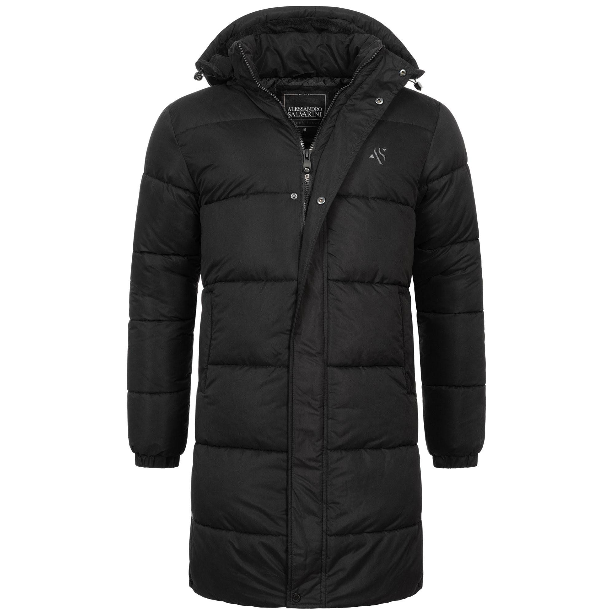 Alessandro Salvarini Winterjacke mit abnehmbarer Kapuze günstig online kaufen