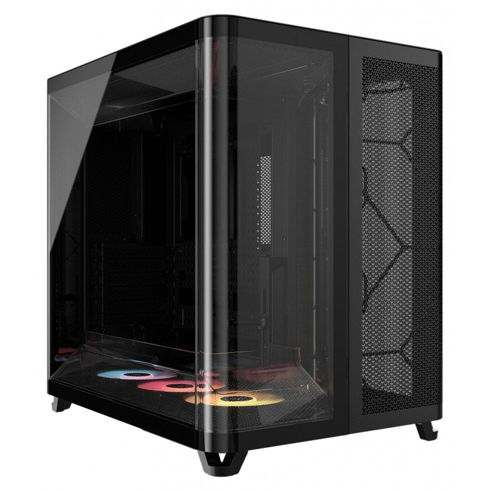 Corsair PC-Gehäuse CC-9011318-WW Air 5400 RS-R ARGB Gaming-Gehäuse Midi-Tower Schwarz