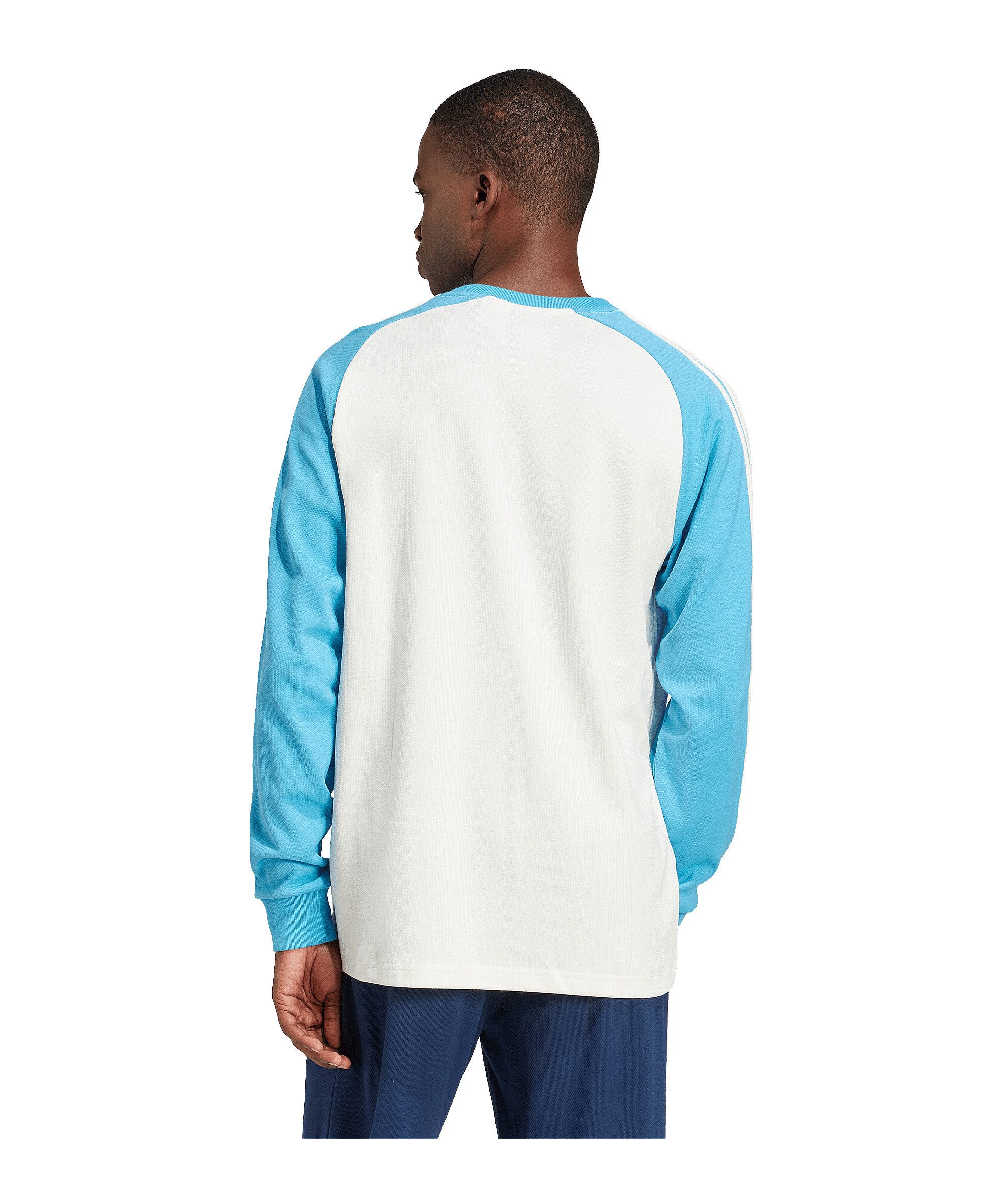 adidas Originals T-Shirt adidas Originals Trikot Weiß Langarm-Trikots Baumw günstig online kaufen