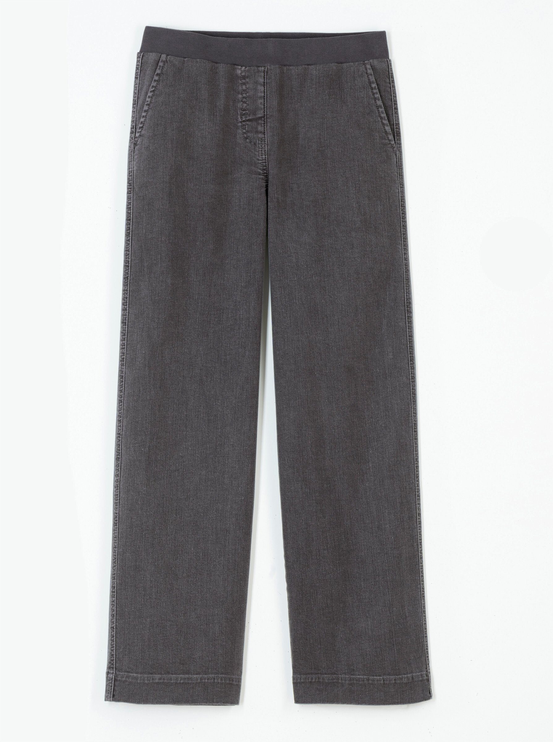 WITT WEIDEN grey-denim Jeans Bequeme