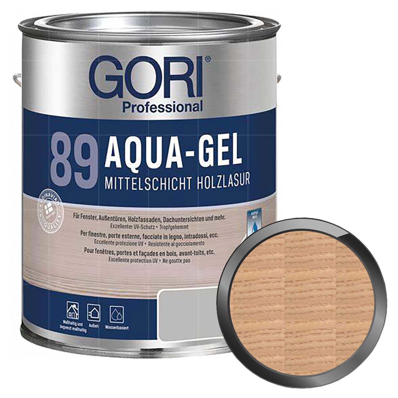 Lasur 89 Aqua-Gel - 5 Ltr