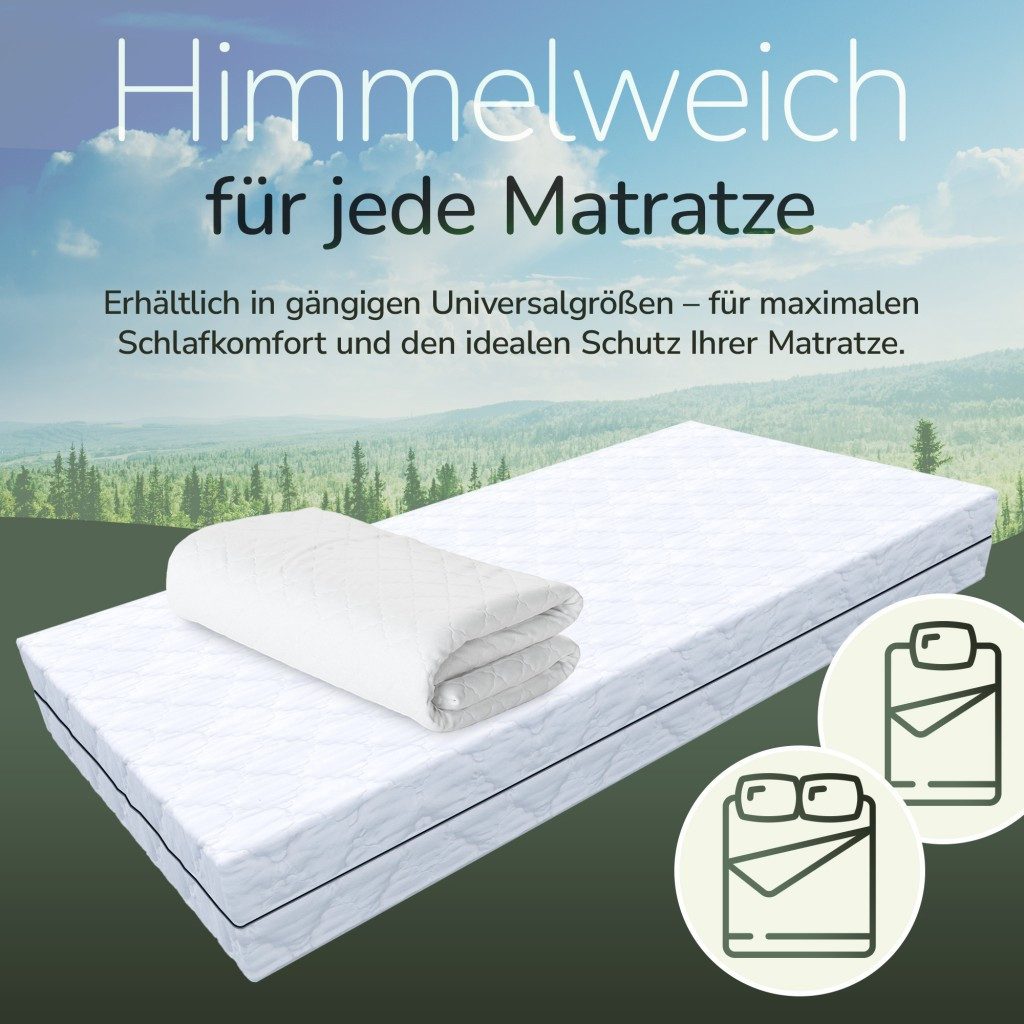 Matratzenersatzbezug MSS e.K. Matratzenbezug Classic MSS e.K., Karo-Steppmu günstig online kaufen