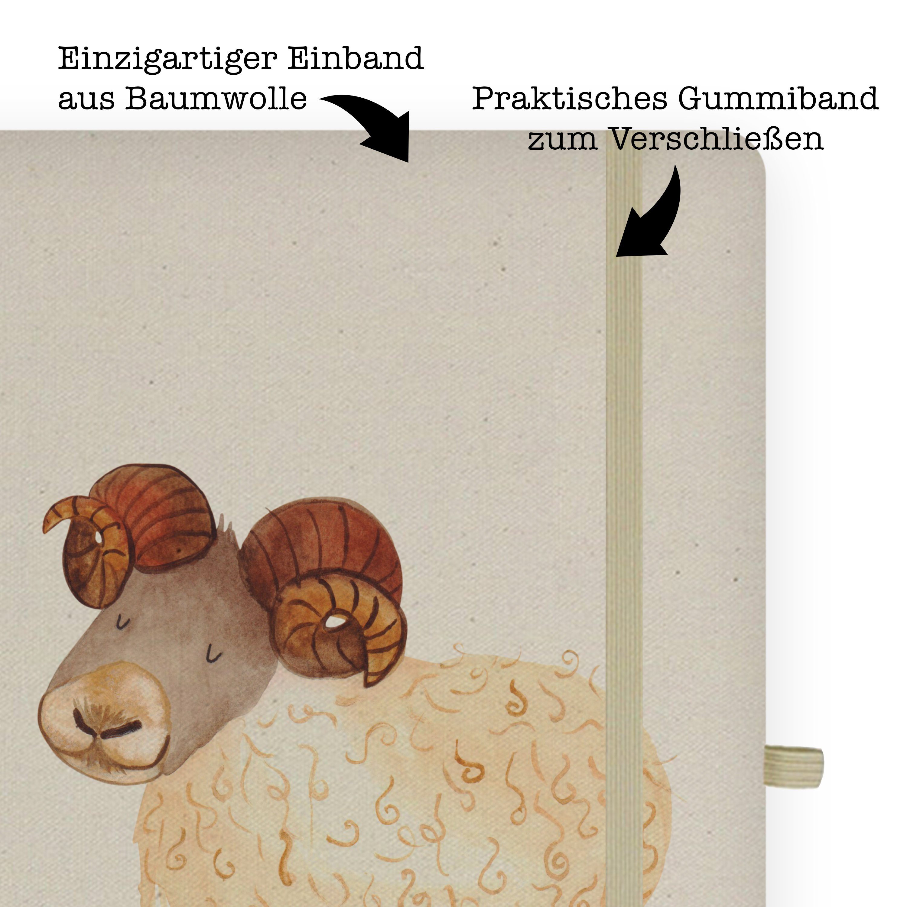 Sternzeichen Widder Notizbuch - & Mr. Mrs. Mr. Widde Tierkreiszeichen, Geschenk, Transparent & - Mrs. Panda Panda