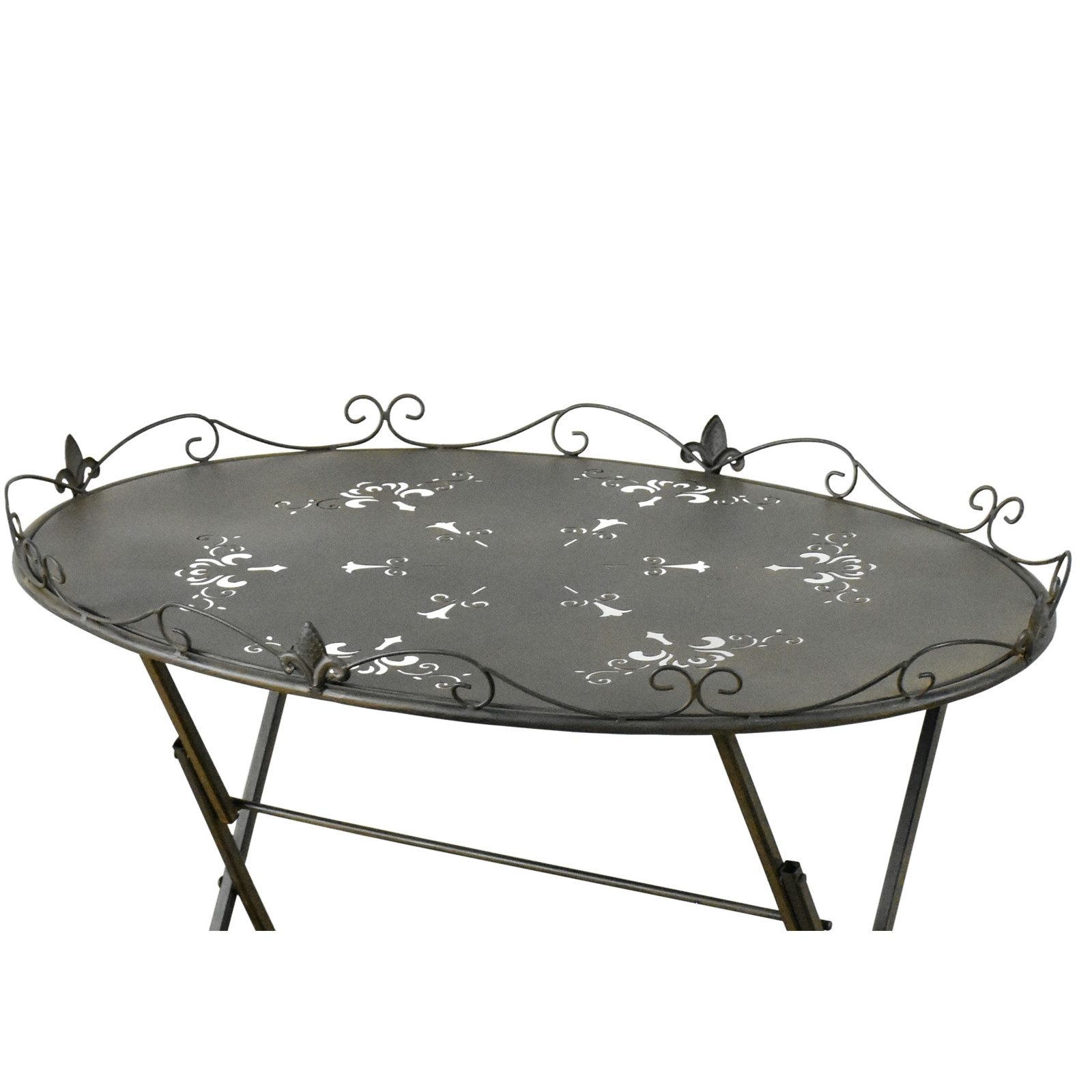 HTI-Living Beistelltisch Beistelltisch Rostoptik Lily (Stück, 1 Beistelltis günstig online kaufen