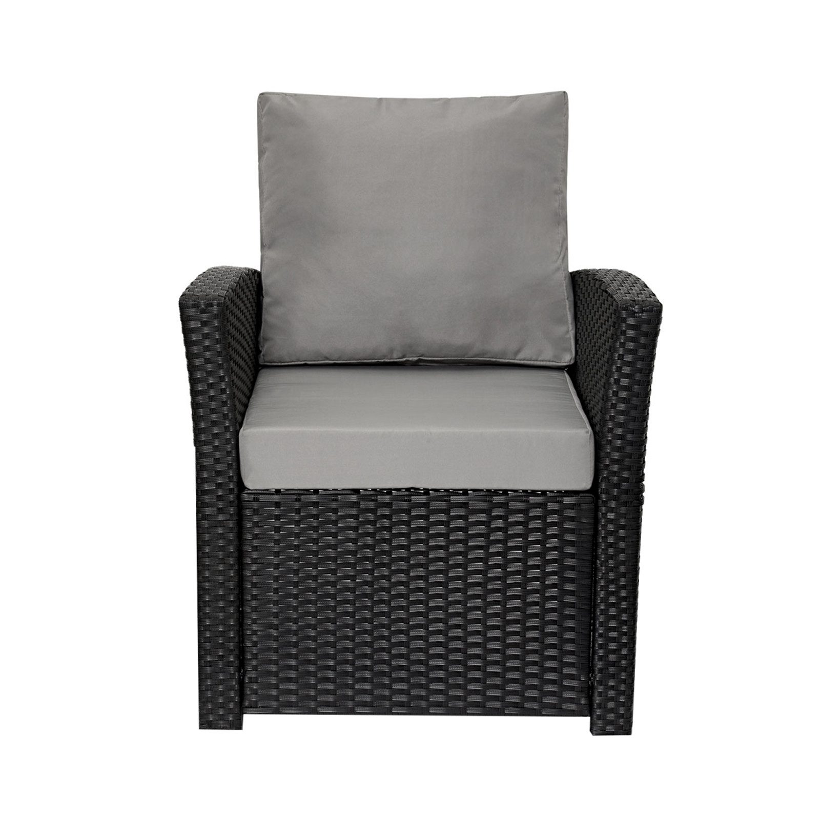 SVITA Loungeset ROMA, (Set, 4-tlg., Sitzlounge), Polyrattan, Gartenlounge, Möbel Set, Essgruppe, Outdoor Sitzmöbel