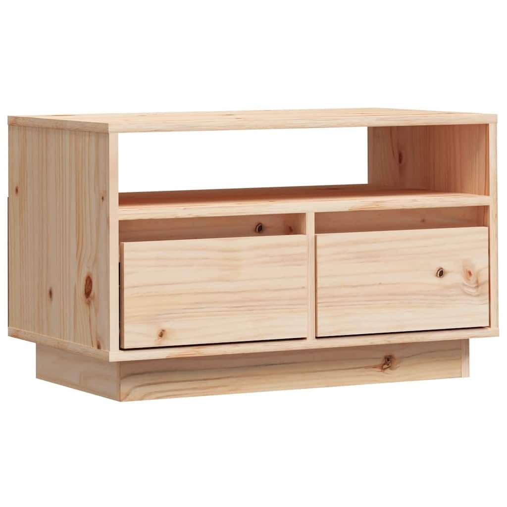 vidaXL TV-Schrank TV-Schrank 60x35x37 cm Massivholz Kiefer (1-St)