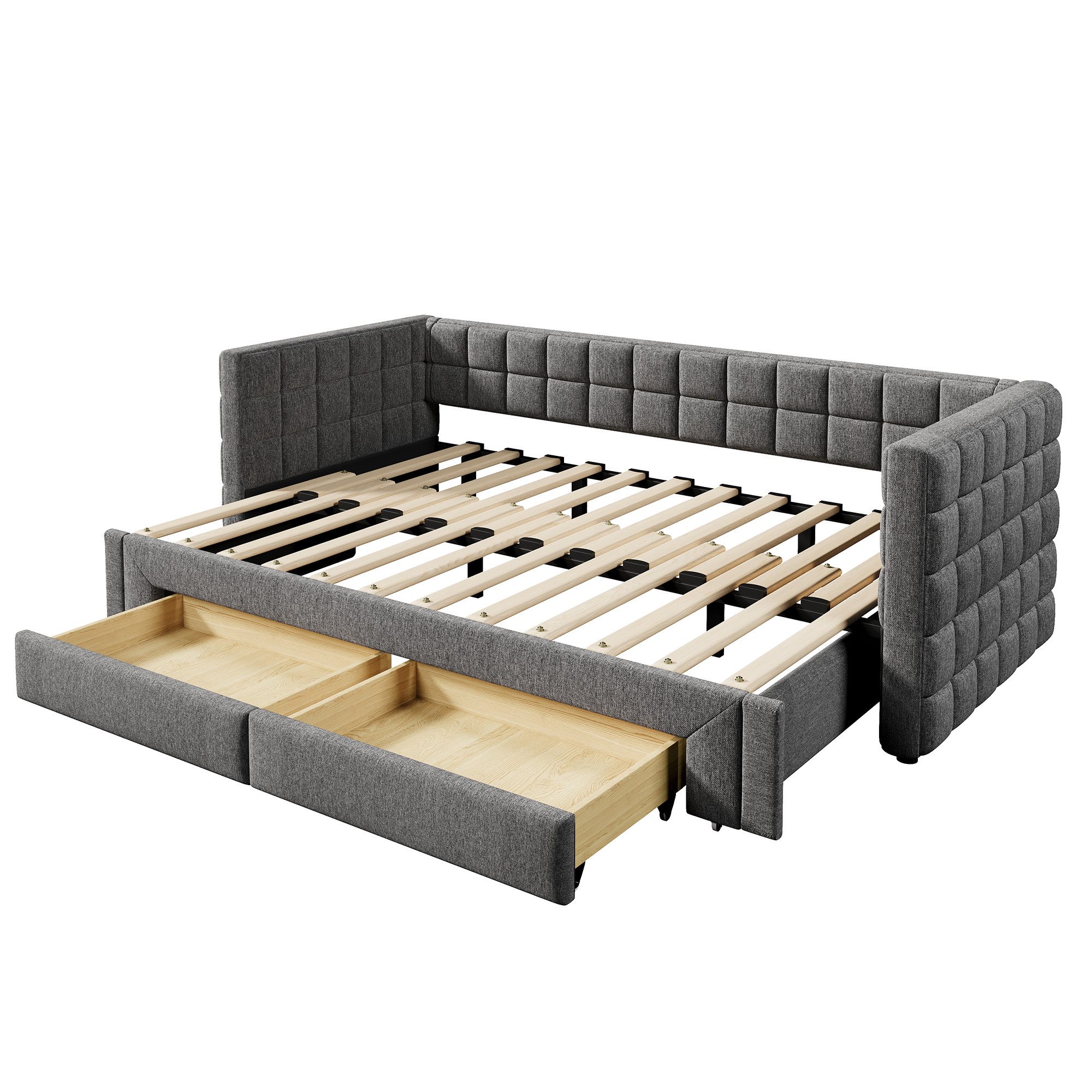 OKWISH Daybett Tagesbett,Sofabett,mit 2 Schubladen, Schlafsofa (Luxuriöses günstig online kaufen