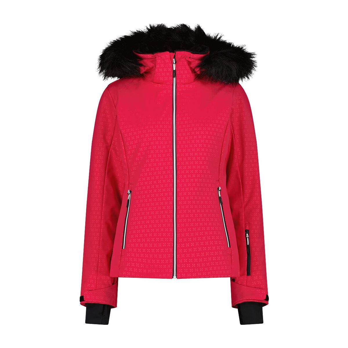 CMP Skijacke Woman Ski Jacket Zip Hood Funktionale Damen-Skijacke mit hervorragender Wärmeisolierung