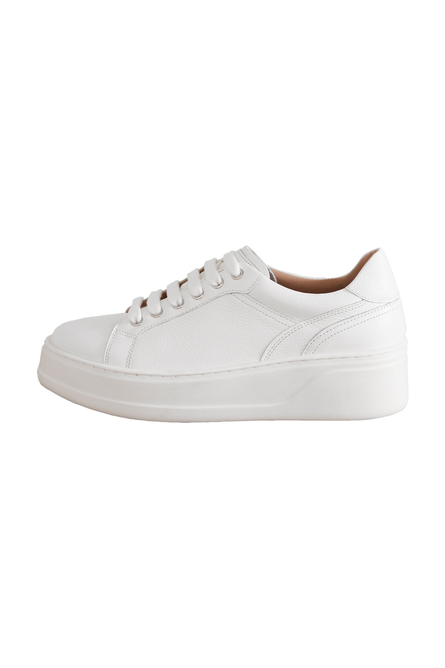 Next Signature Schnürsneaker, Keilabsatz, Premium-Leder Sneaker (1-tlg)