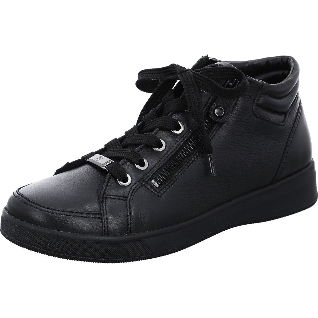 Ara Nubuk 049645 Rom Damen Sneaker - Schuhe, schwarz Ara Sneaker