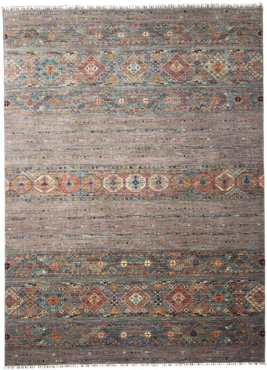 Orientteppich Arijana Shaal 244x336 Handgeknüpfter Orientteppich, Nain Trading, rechteckig, Höhe: 5 mm