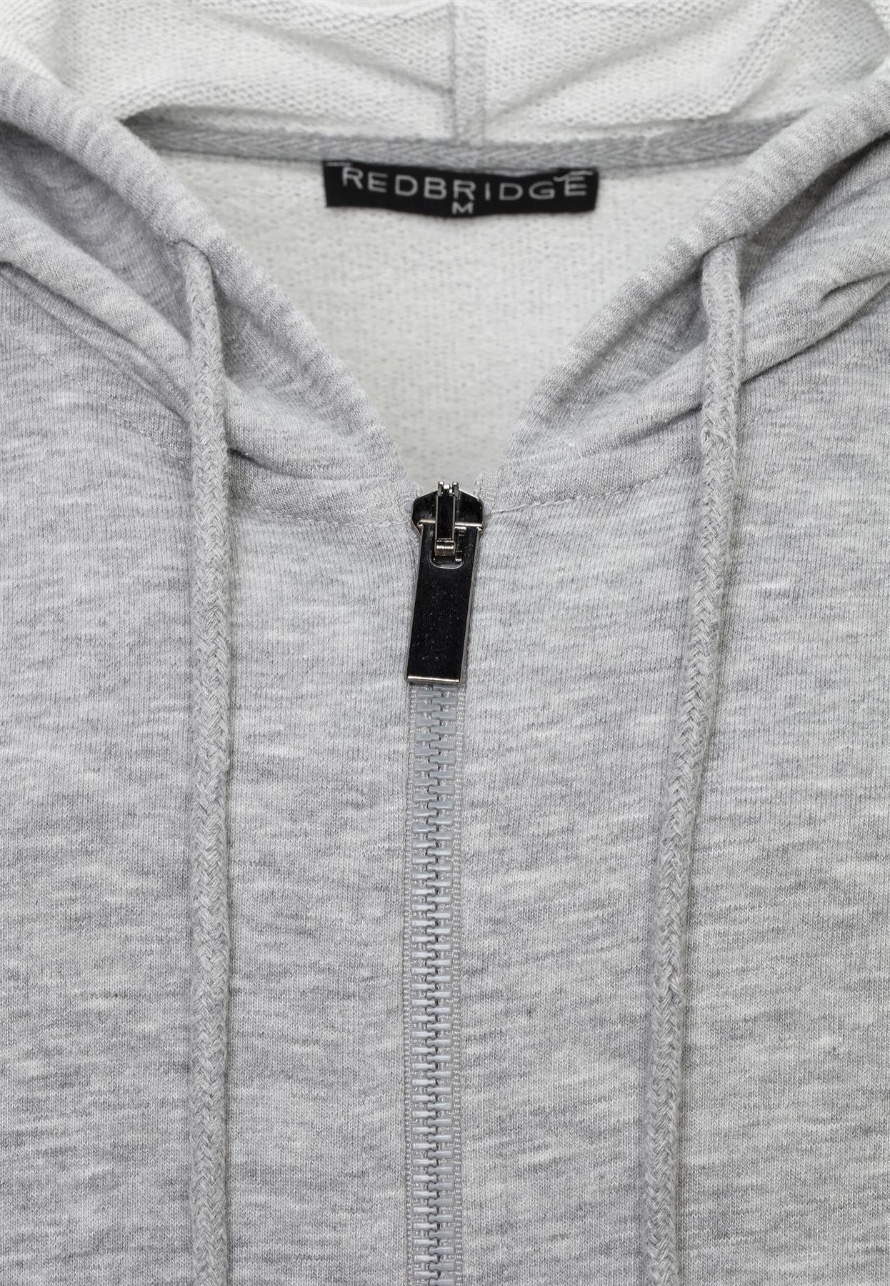 RedBridge Kapuzensweatjacke Kapuzensweatjacke mit Reißverschluss und Kängurutaschen – Bild 3 von 5