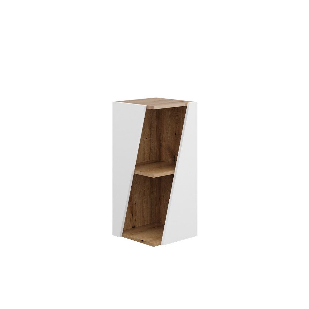Vicco Midischrank Benno, Weiß/Eiche, 31.6 x günstig online kaufen