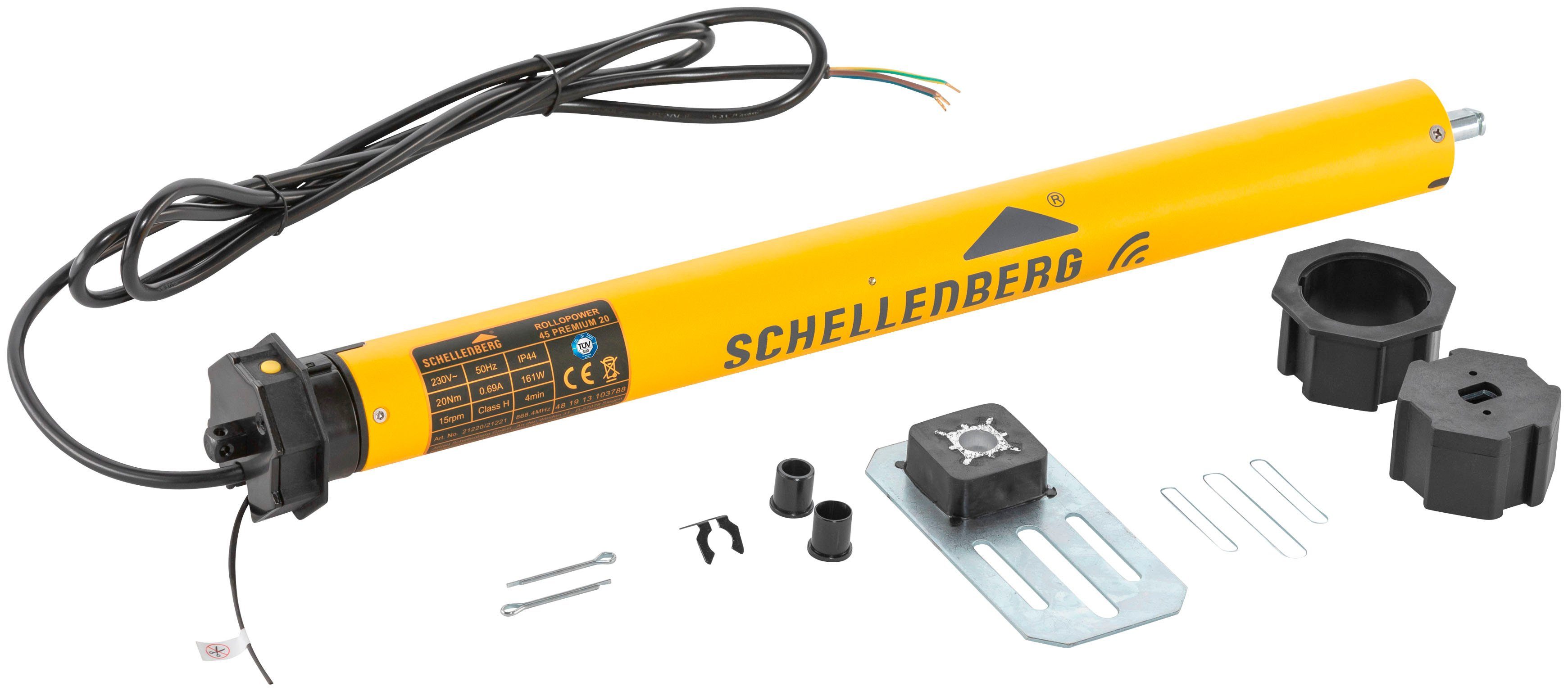 SCHELLENBERG Rollladenmotor »Premium, Rohrmotor mit Funk Endlageneinstellun günstig online kaufen
