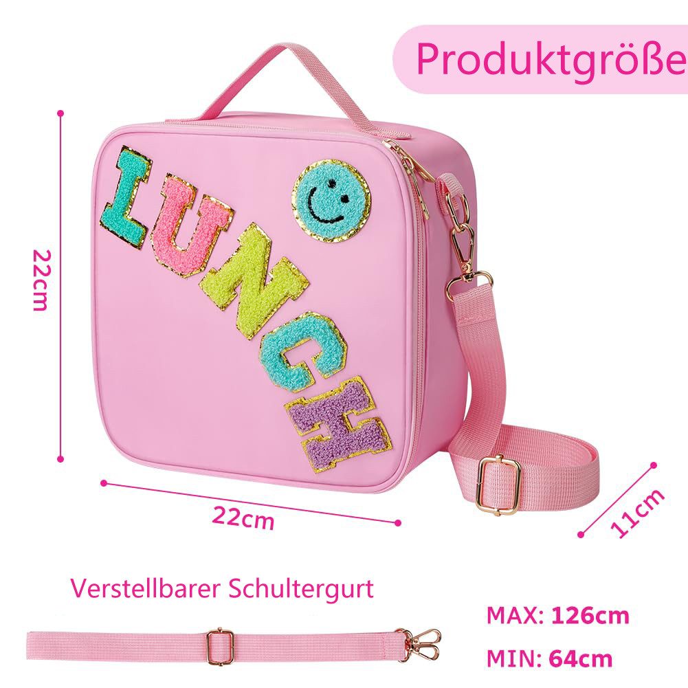 Coonoor Kühltasche Klein 5L, Lunchbox Tasche, Lunchtasche Isoliert, Thermotasche Tragbar, Wiederverwendbar, robust & stilvoll, Arbeit Reisen Büro Picknick
