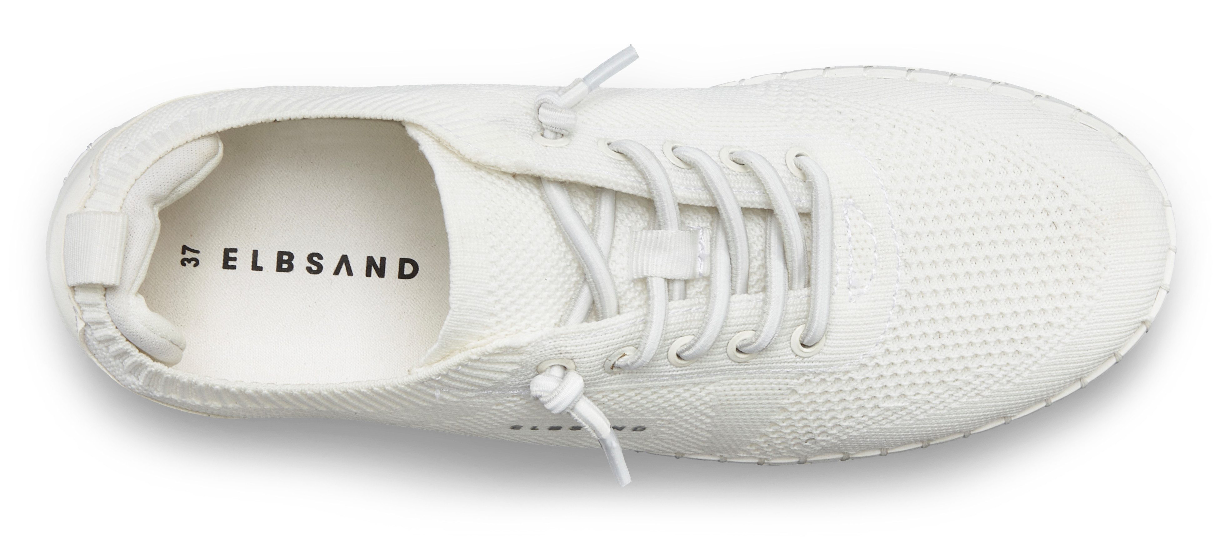 Elbsand Freizeitschuh, Slip-On-Sneaker Sneaker NEU zum Reinschlüpfen mit elastischen Schnürbändern VEGAN