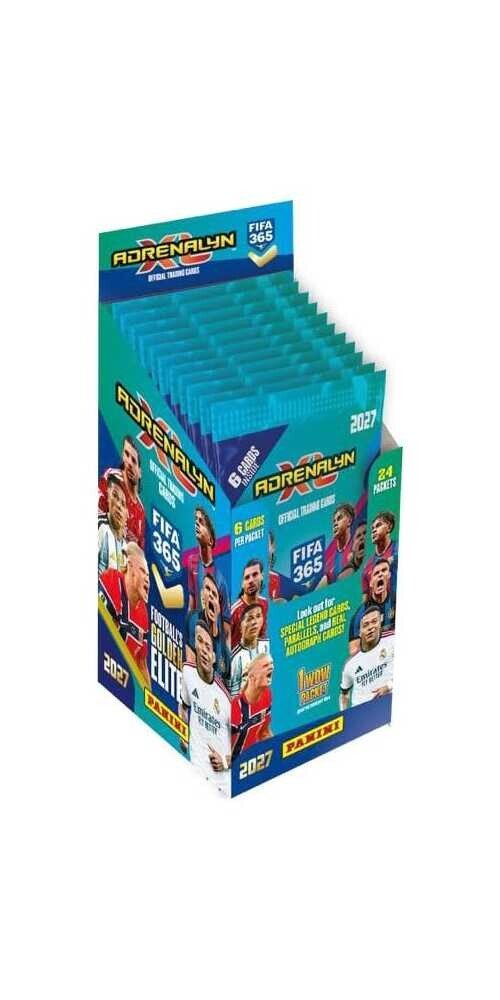 Panini Sammelkarte FIFA 365 Adrenalyn XL 2027 Trading Cards Flow Pack Display (24)