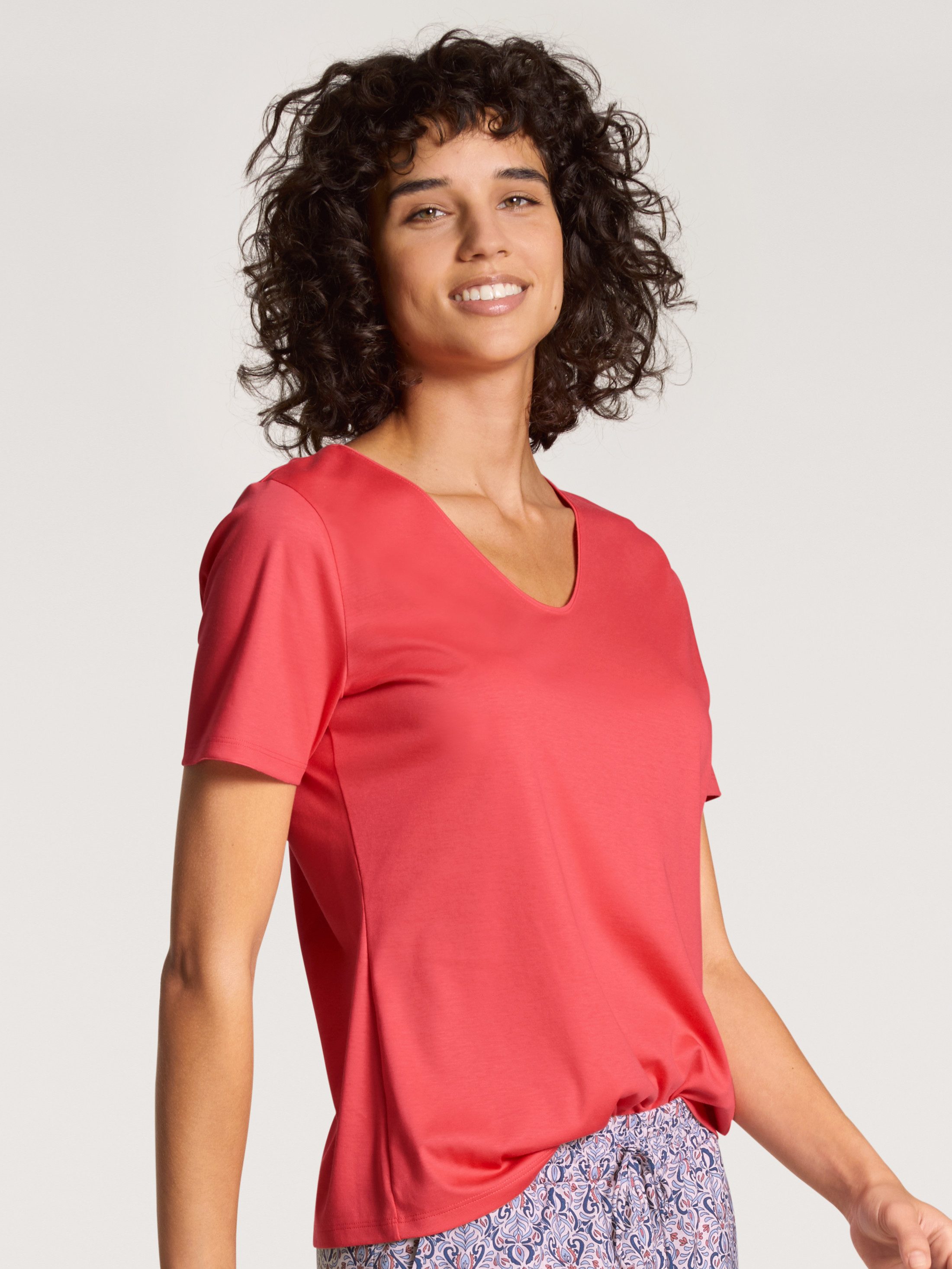 CALIDA Kurzarmshirt Favourites Opulence Damen (1-tlg) günstig online kaufen