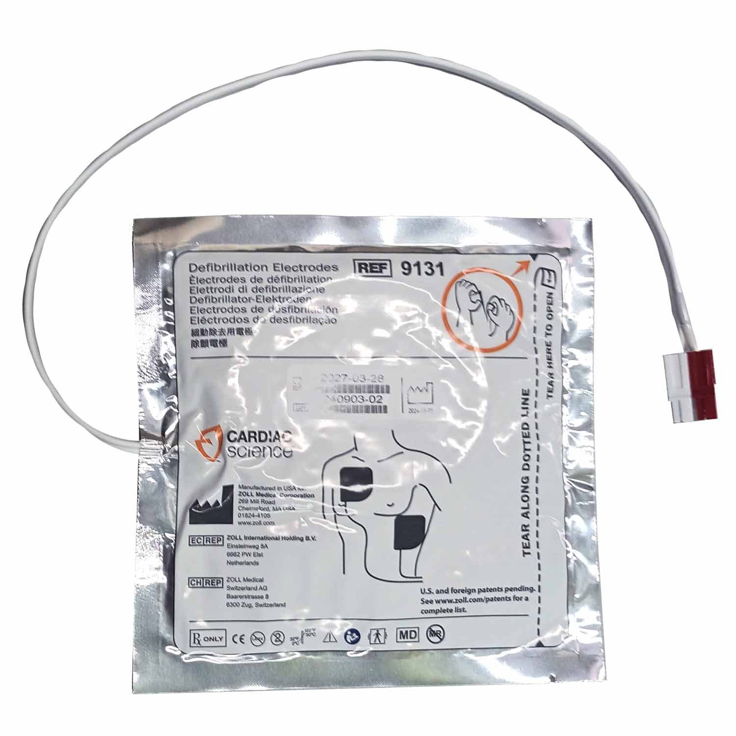 ZOLL Elektrodenpad Defibrillations Elektroden Erwachsene für Powerheart® AED G3