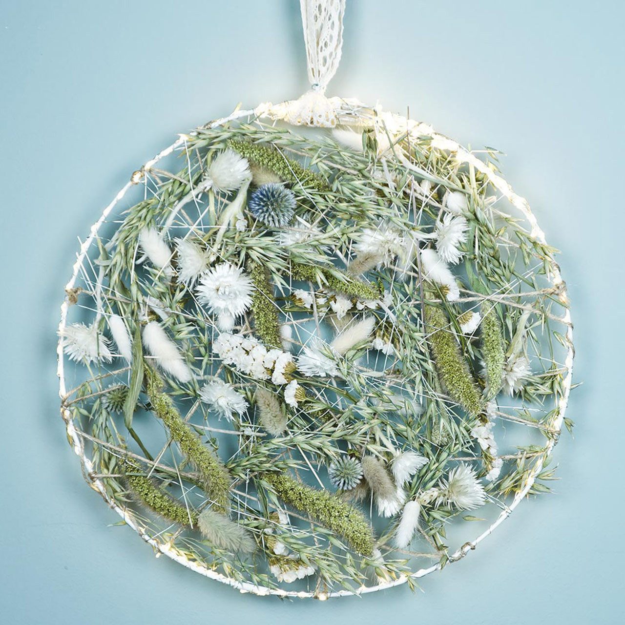 Trockenblume Wildgräser-Strauß Trockenfloristik 50g - Dekorative Natürliche, Kaemingk, Höhe 1 cm