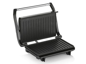 Setpoint Kontaktgrill, 700 W, Kleiner Tischgrill & Grillzange Indoor Mulitgrill Paninimaker Camping