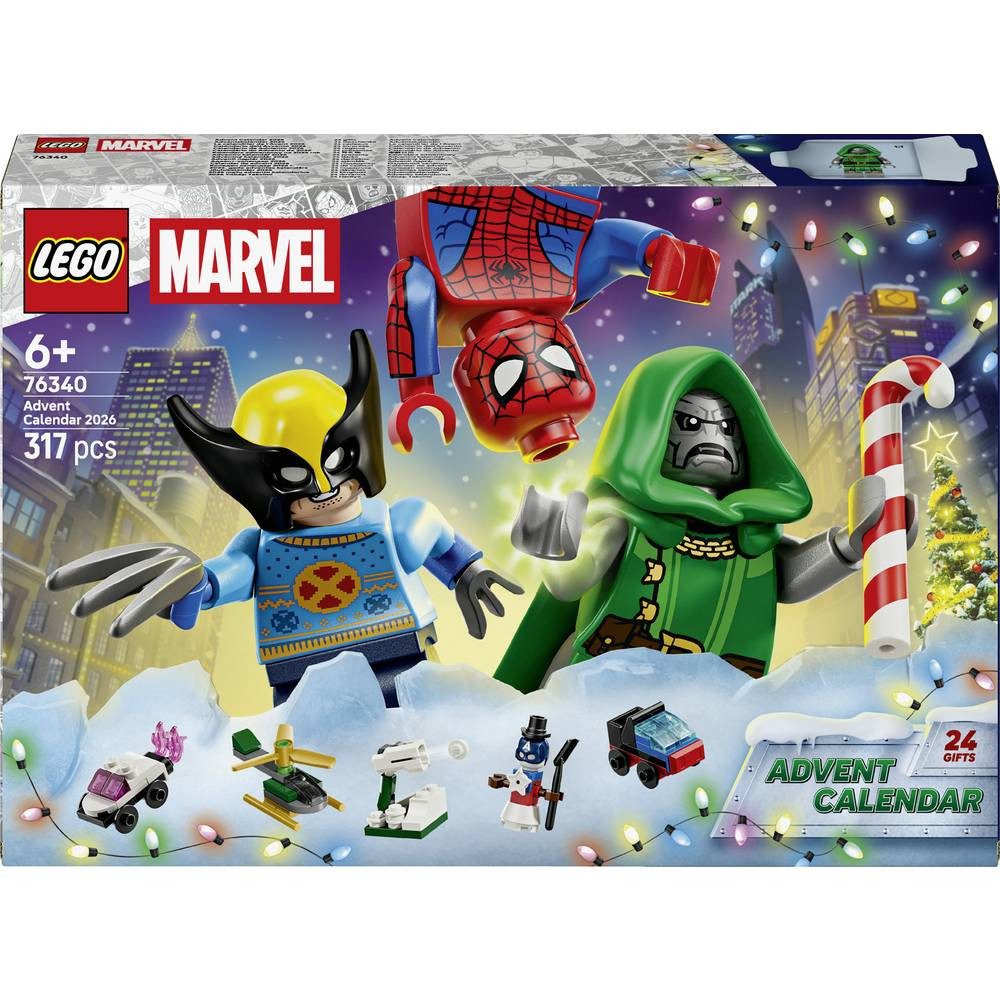 LEGO® Adventskalender ǀ Marvel Adventskalender 2026 Geschenk 6588670
