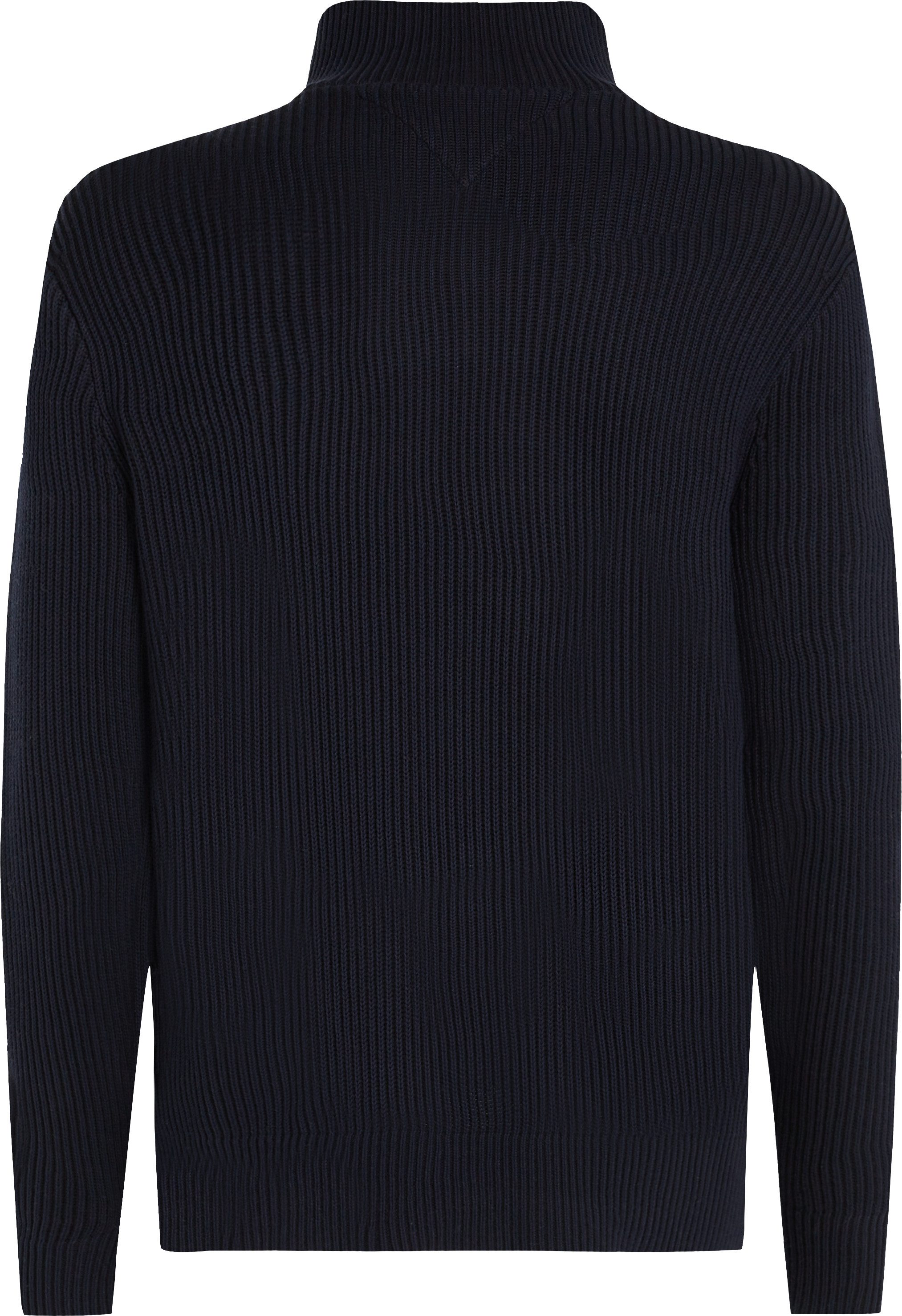 Tommy Hilfiger Big & Tall Stehkragenpullover BT-CHUNKY CTN RIB NAUTICAL ZM- günstig online kaufen