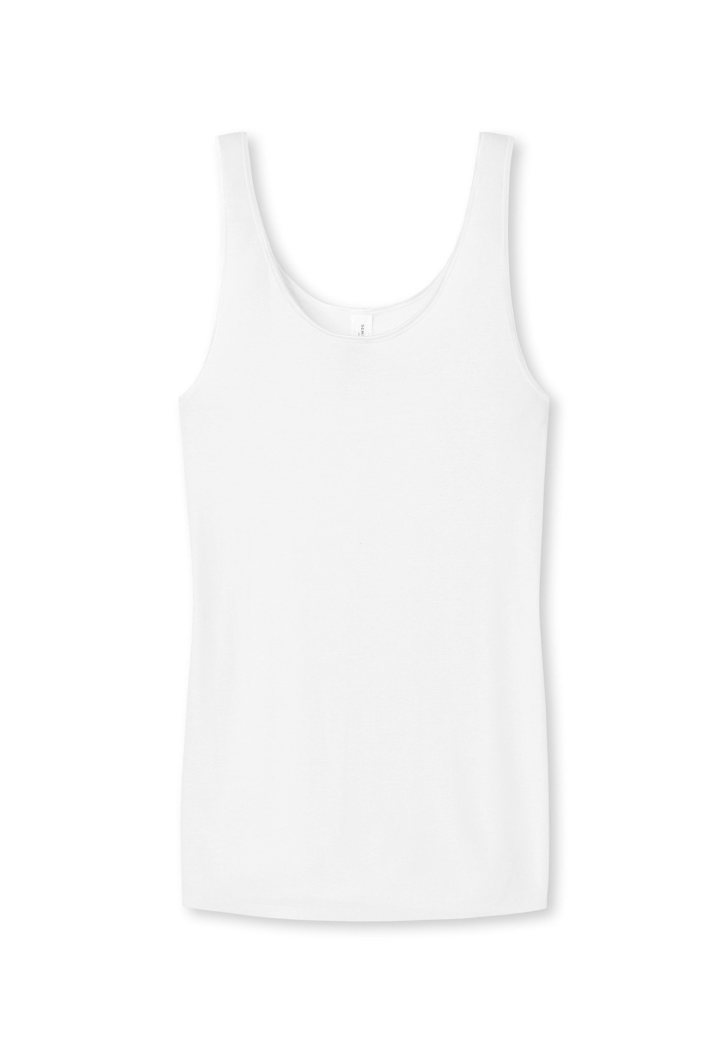 Schiesser Tanktop Luxury tiefer Rundhalsausschnitt, ohne störende Seitennäh günstig online kaufen