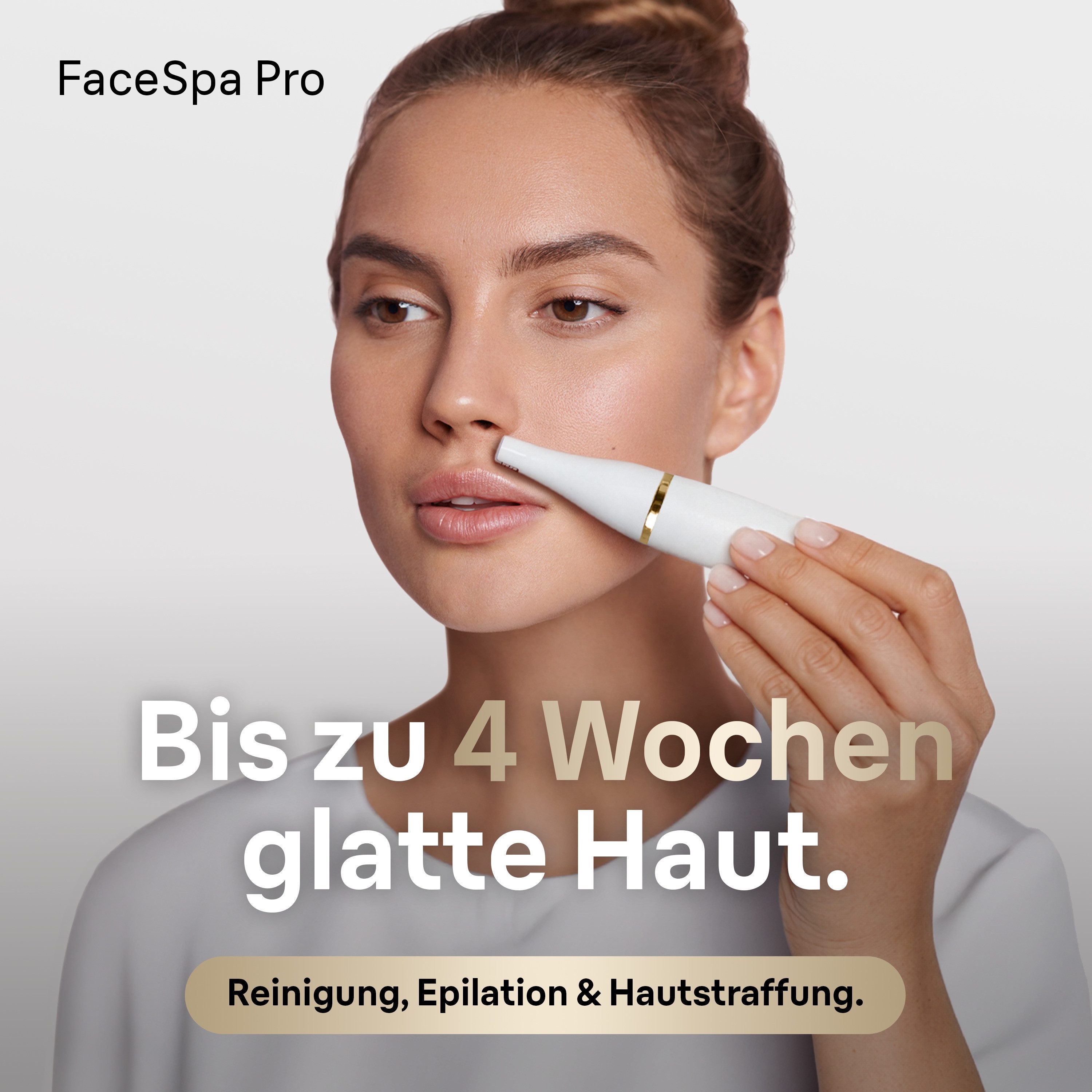 Braun Epilierer FaceSpa Pro 912, Aufsätze: 1 St., mit 3 Extras