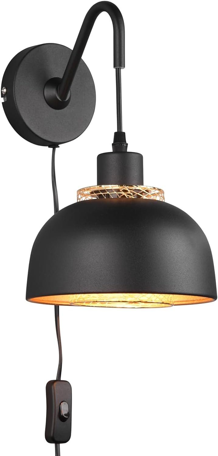 lightling Wandleuchte Pancho, ohne Leuchtmittel, moderne Lampe,FLEXConnect,Innenseite gold