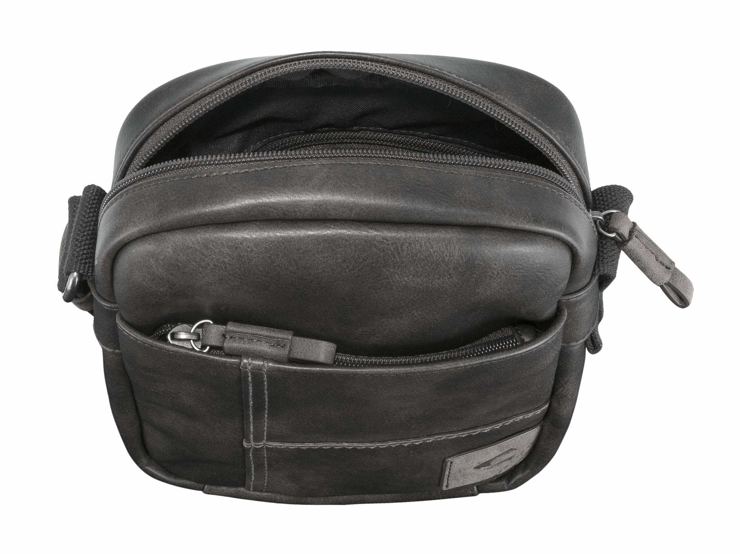 camel active Umhängetasche Laos, praktisch funktionaler Alltagsbegleiter mit vielen sportlichen Details