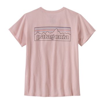 Patagonia T-Shirt Patagonia Damen T-Shirt P-6 Logo Responsibili-Tee