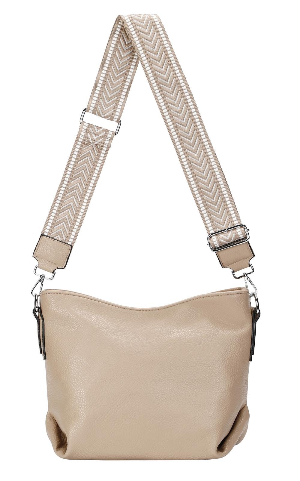ITALYSHOP24 Schultertasche Damen Tasche Shopper CrossBody günstig online kaufen