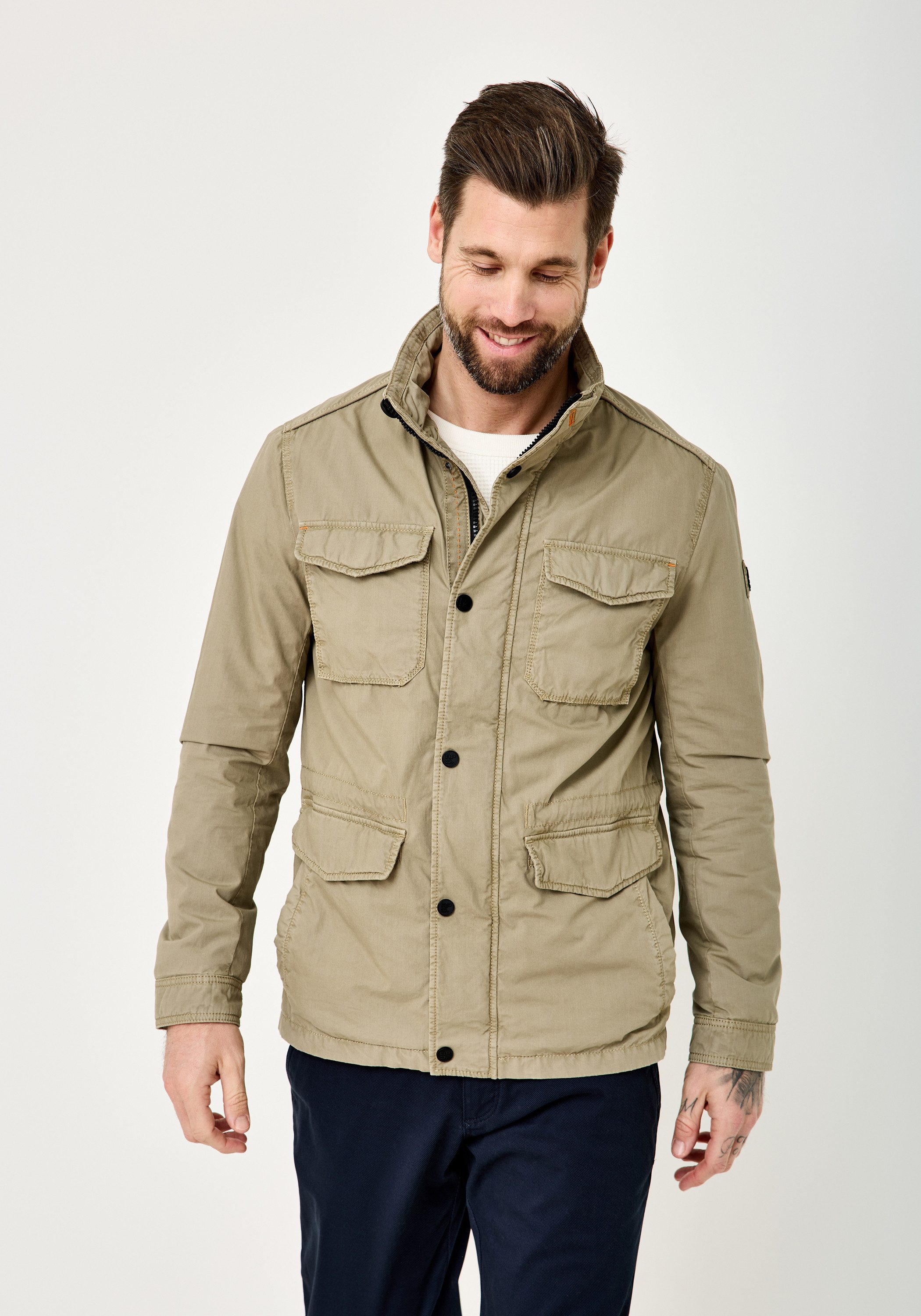 Redpoint Fieldjacket Bud 2.0 Modern Fit Fieldjacket aus reiner Baumwolle günstig online kaufen