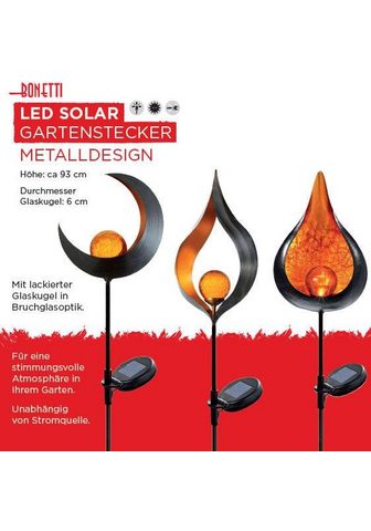 BONETTI LED Gartenleuchte»Solar Gartenst...