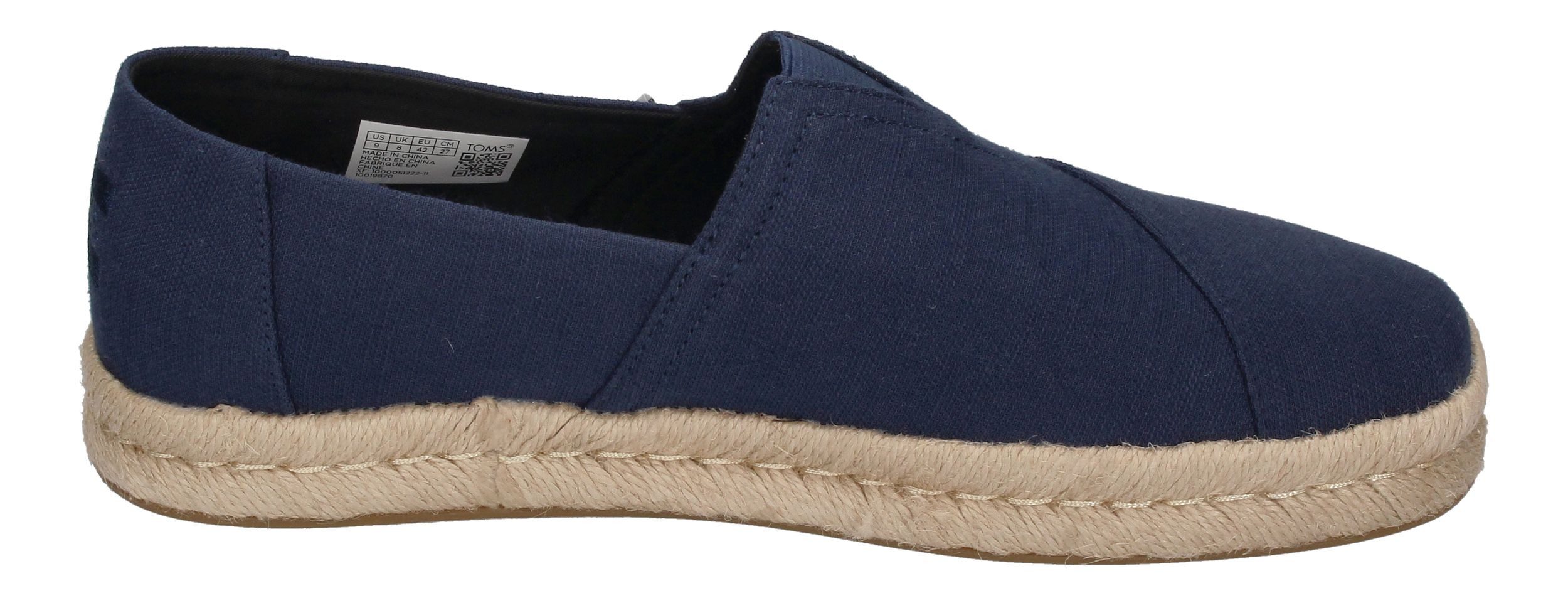 TOMS ALPARGATA ROPE 2.0 Espadrille Navy – Bild 4 von 5