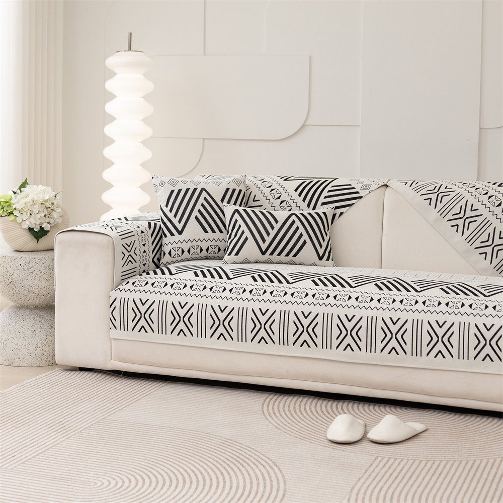Grau Plain Farbe Elastische Stretch Sofa Abdeckung Notwendigkeit