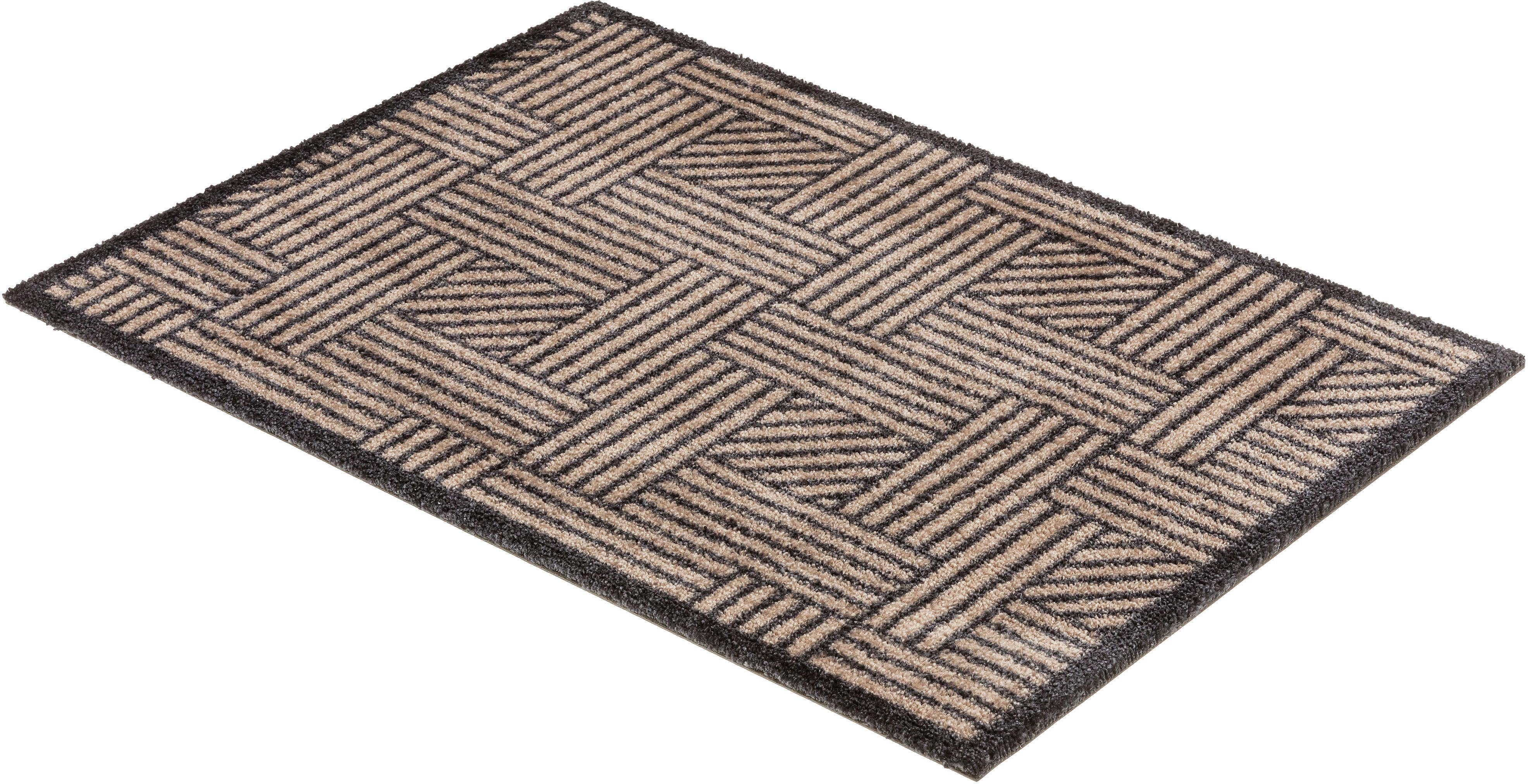 Fußmatte »Manhattan 004«, SCHÖNER WOHNEN-Kollektion, rechteckig, Höhe 7 mm, Schmutzfangmatte, waschbar-Otto