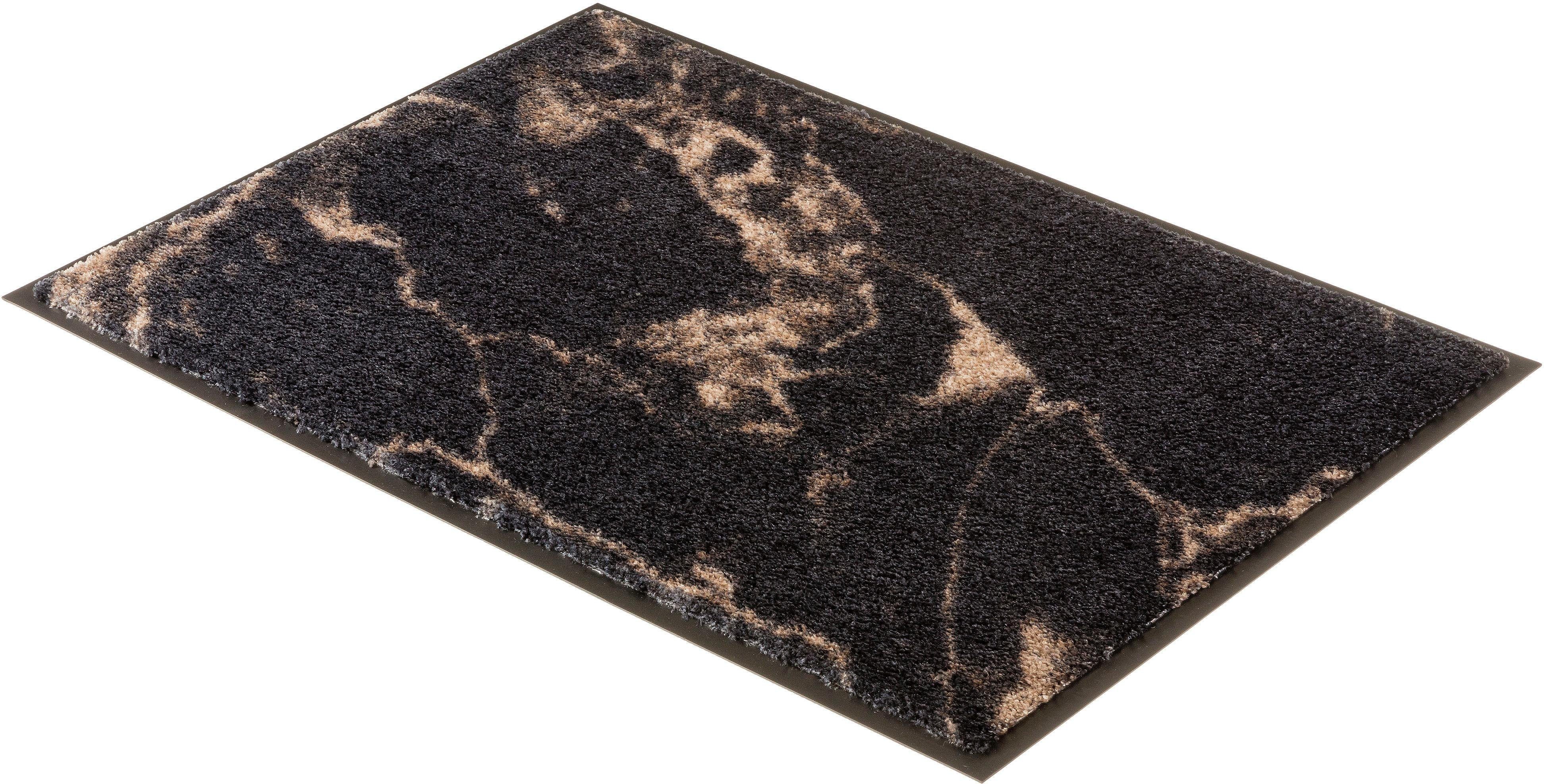 Fußmatte »Miami 001«, SCHÖNER WOHNEN-Kollektion, rechteckig, Höhe 7 mm, Schmutzfangmatte, waschbar-Otto