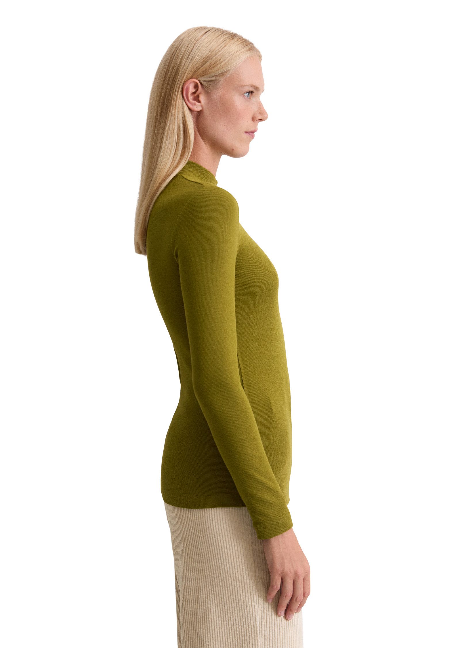 Marc O'Polo Langarmshirt aus TENCEL™ Modal-Baumwolle-Mix günstig online kaufen