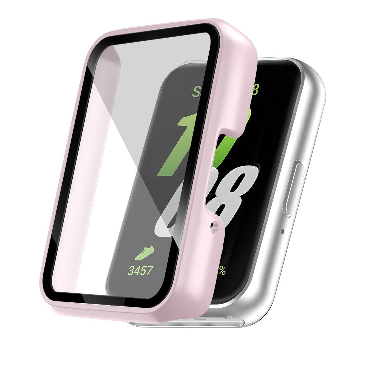 imoshion Displayschutzfolie imoshion Full Cover Hard Case Samsung Galaxy Fit 3 - Rosa, 1 Stück