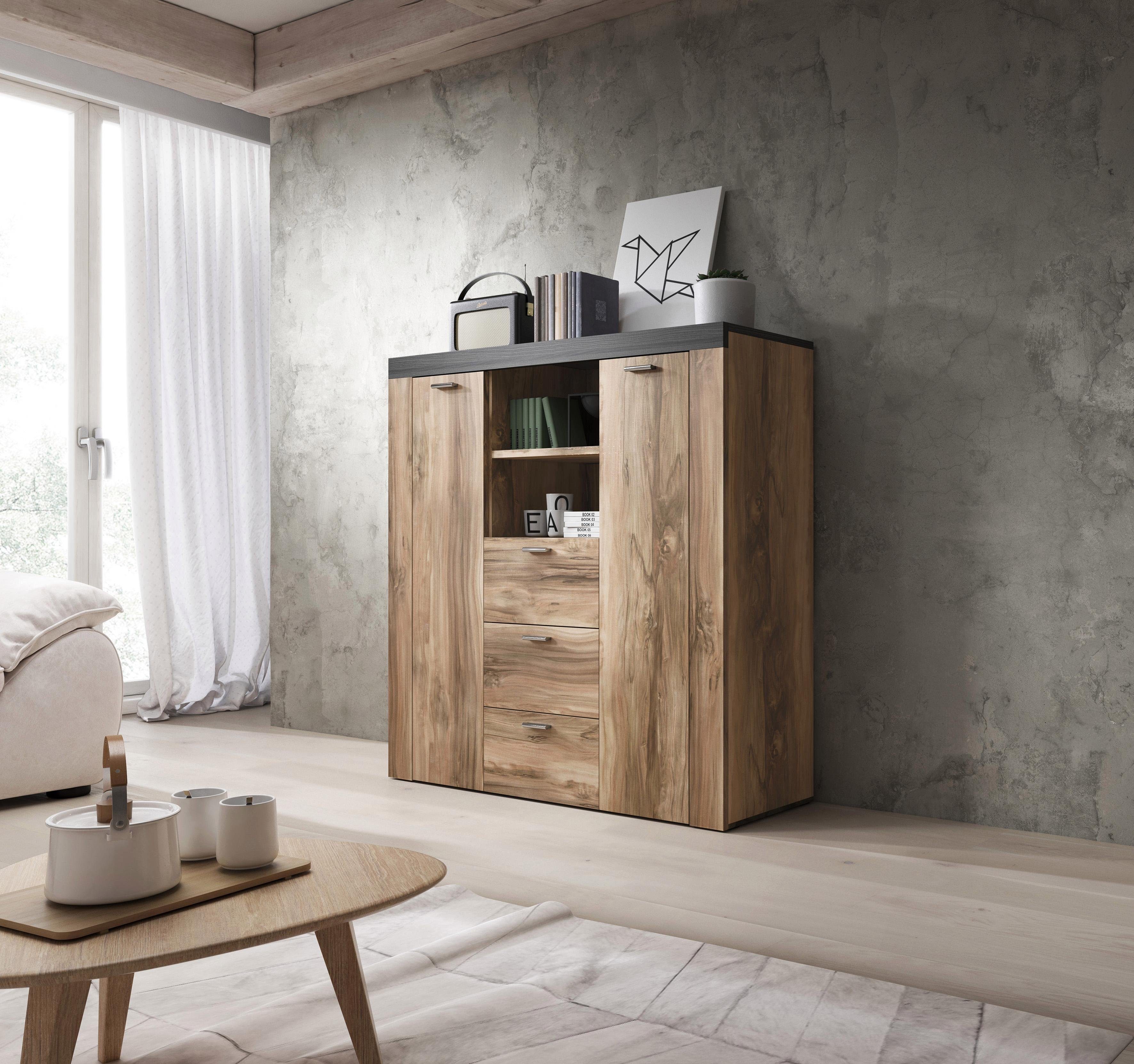 Trendmanufaktur Highboard Amy Fsc Zertifizierter Holzwerkstoff Online Kaufen Otto