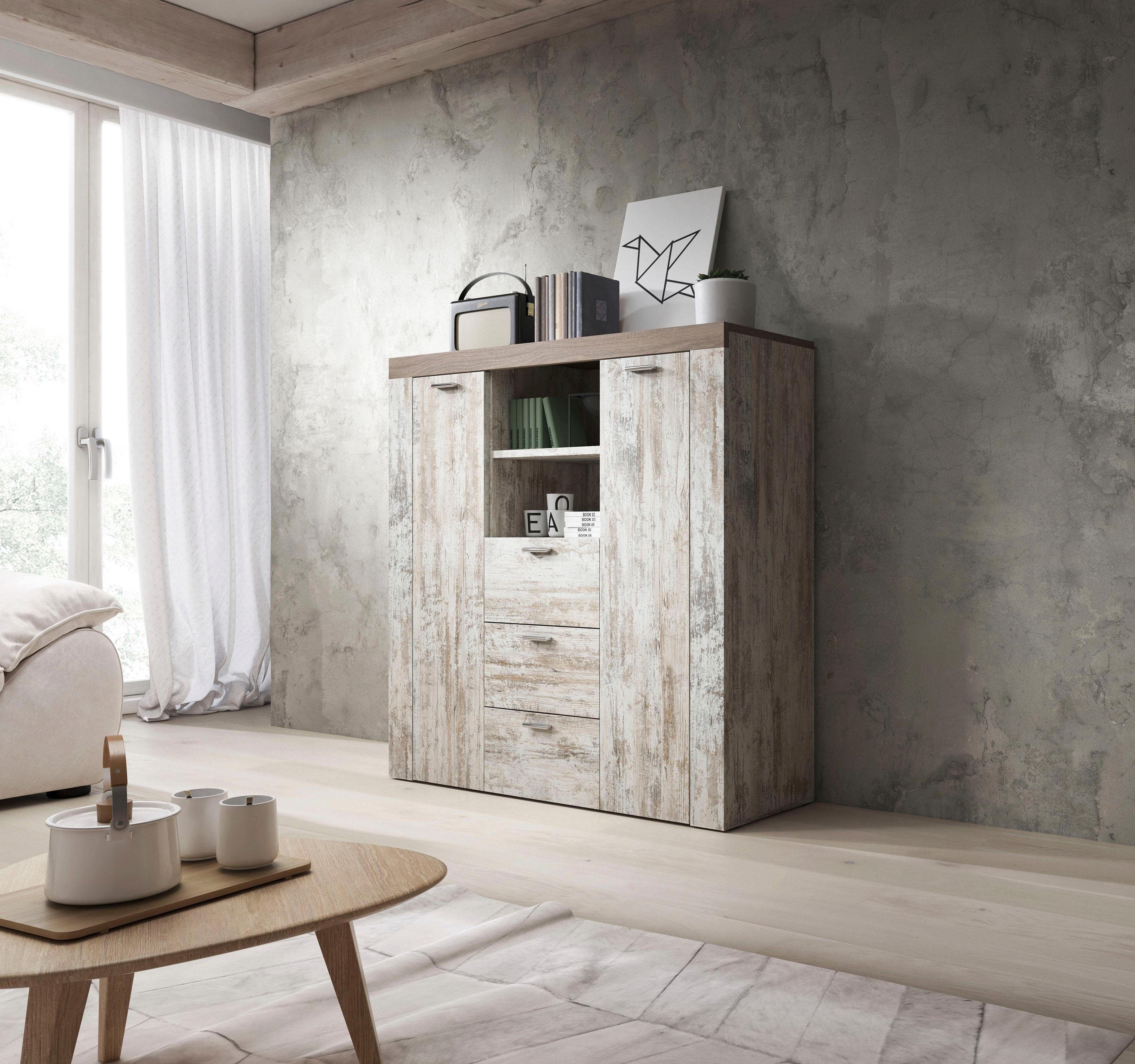 Trendmanufaktur Highboard Amy Fsc Zertifizierter Holzwerkstoff Online Kaufen Otto