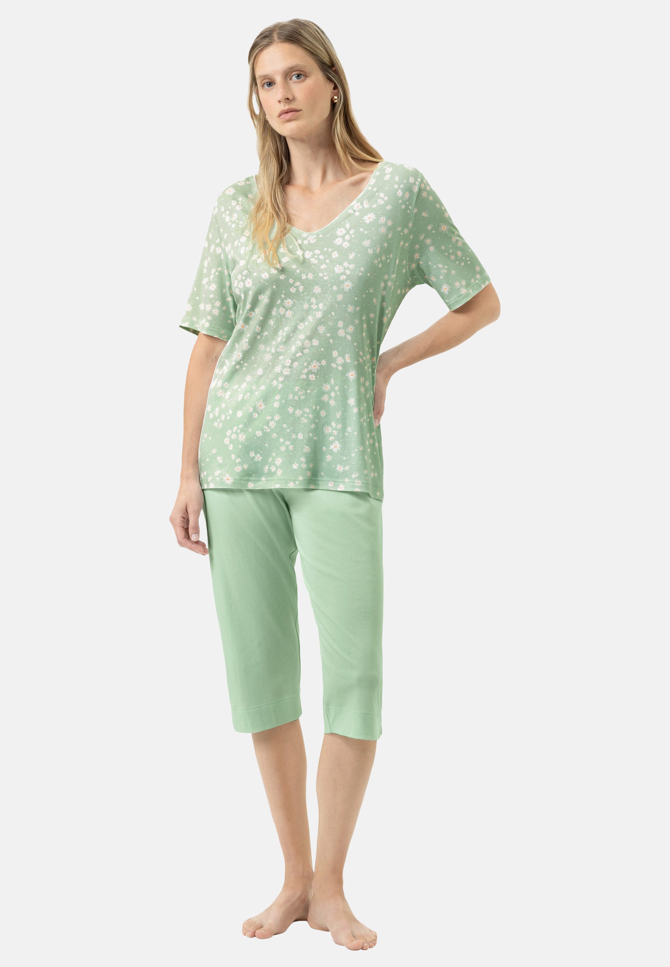Mey Pyjama Daisy Delight (Set, 2 tlg) Schlafanzug - Baumwolle - Atmungsaktiv