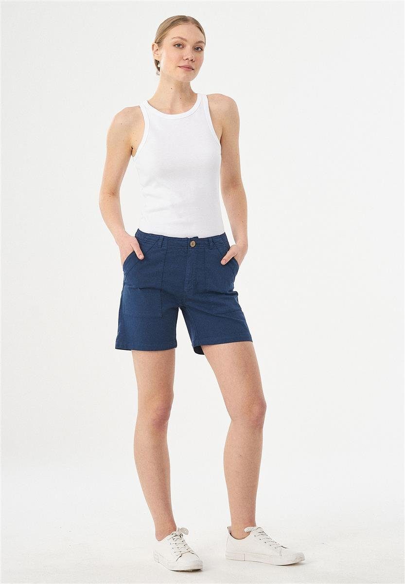 ORGANICATION Shorts Women's Garment Dyed Shorts in Navy