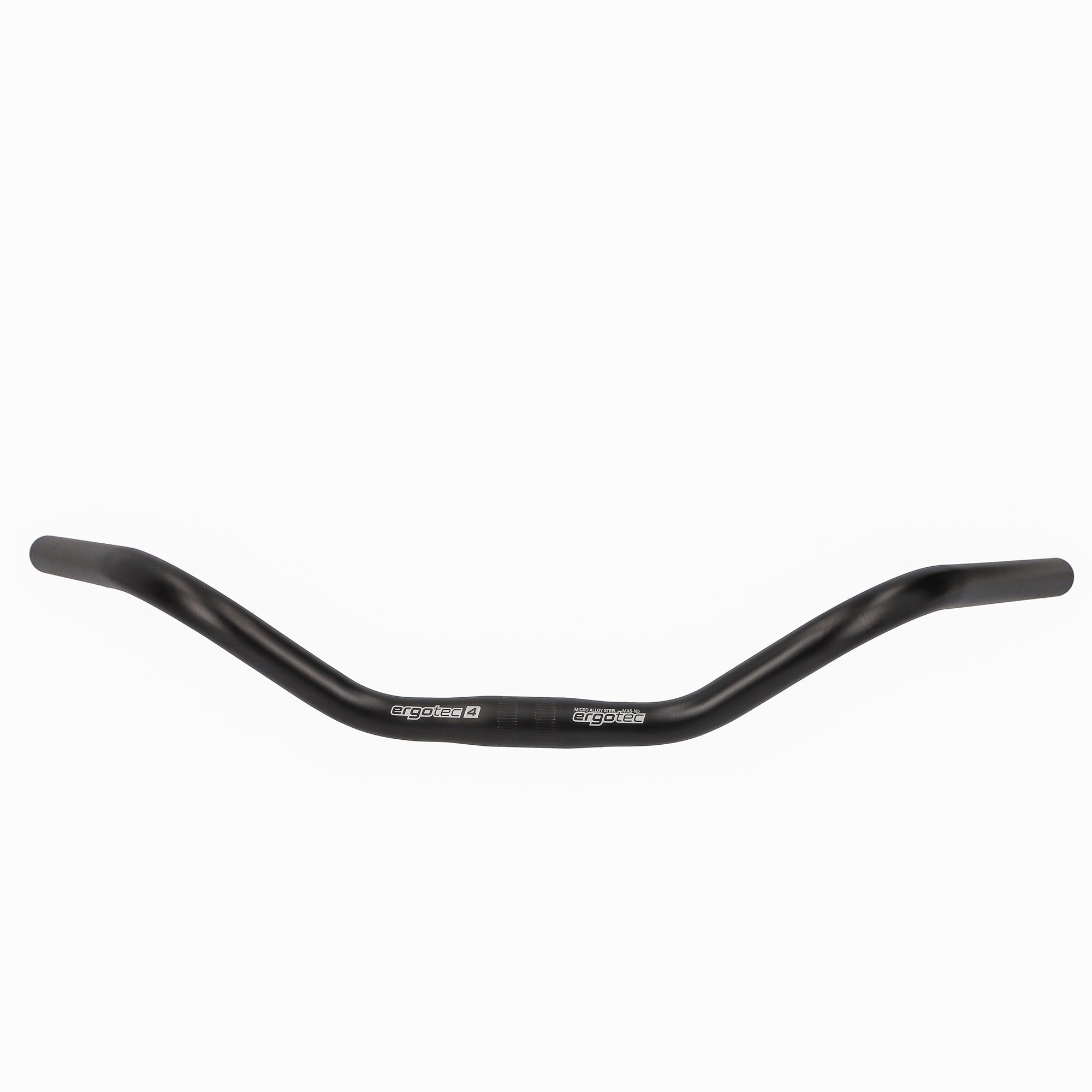 Ergotec Fahrradlenker ergotec Lenkerbügel Country Ø254 mm Micro Alloy Steel schwarz, Level 3