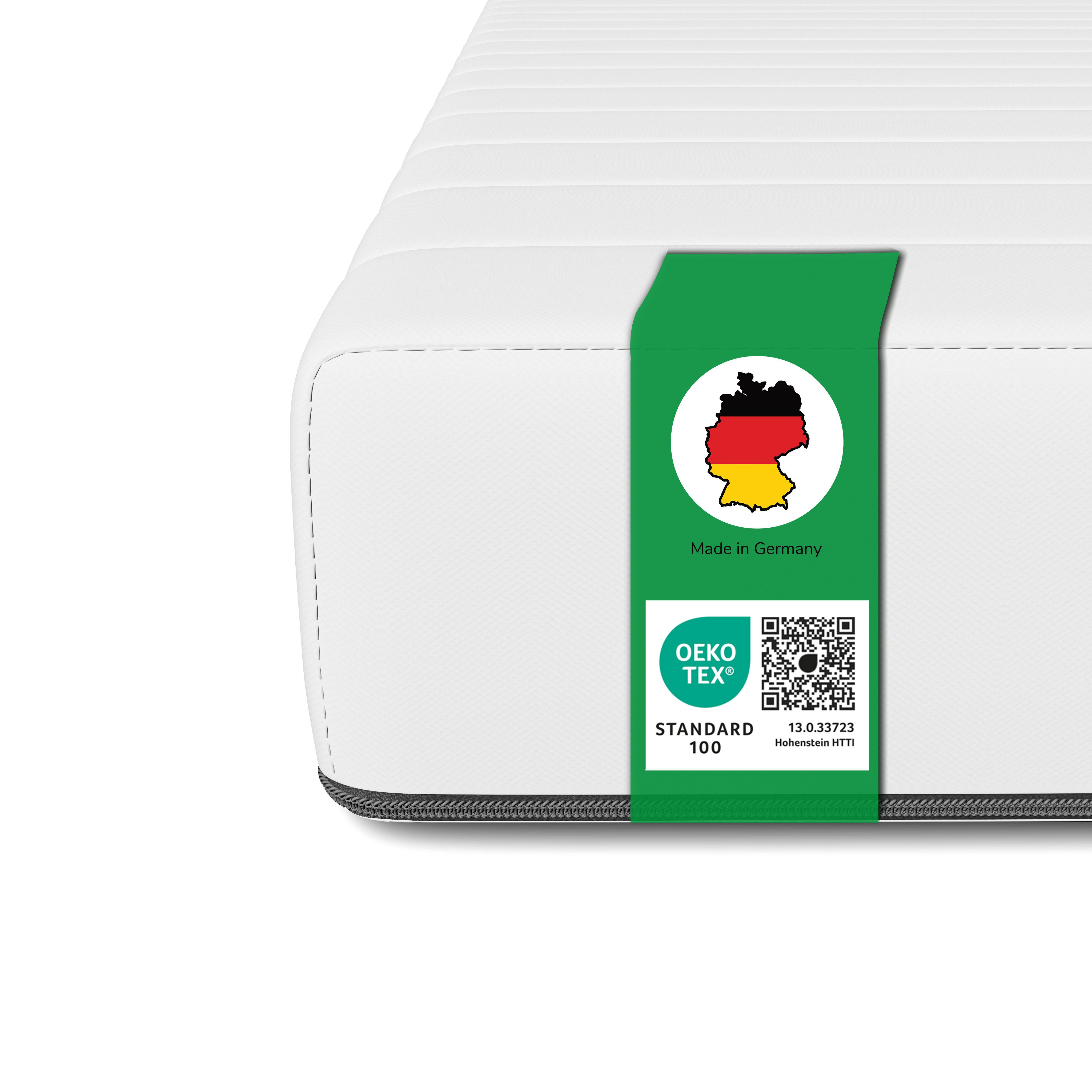 Kaltschaummatratze Mittelfest - H3, ergonomische Rollmatratze, Schlaftroll, günstig online kaufen