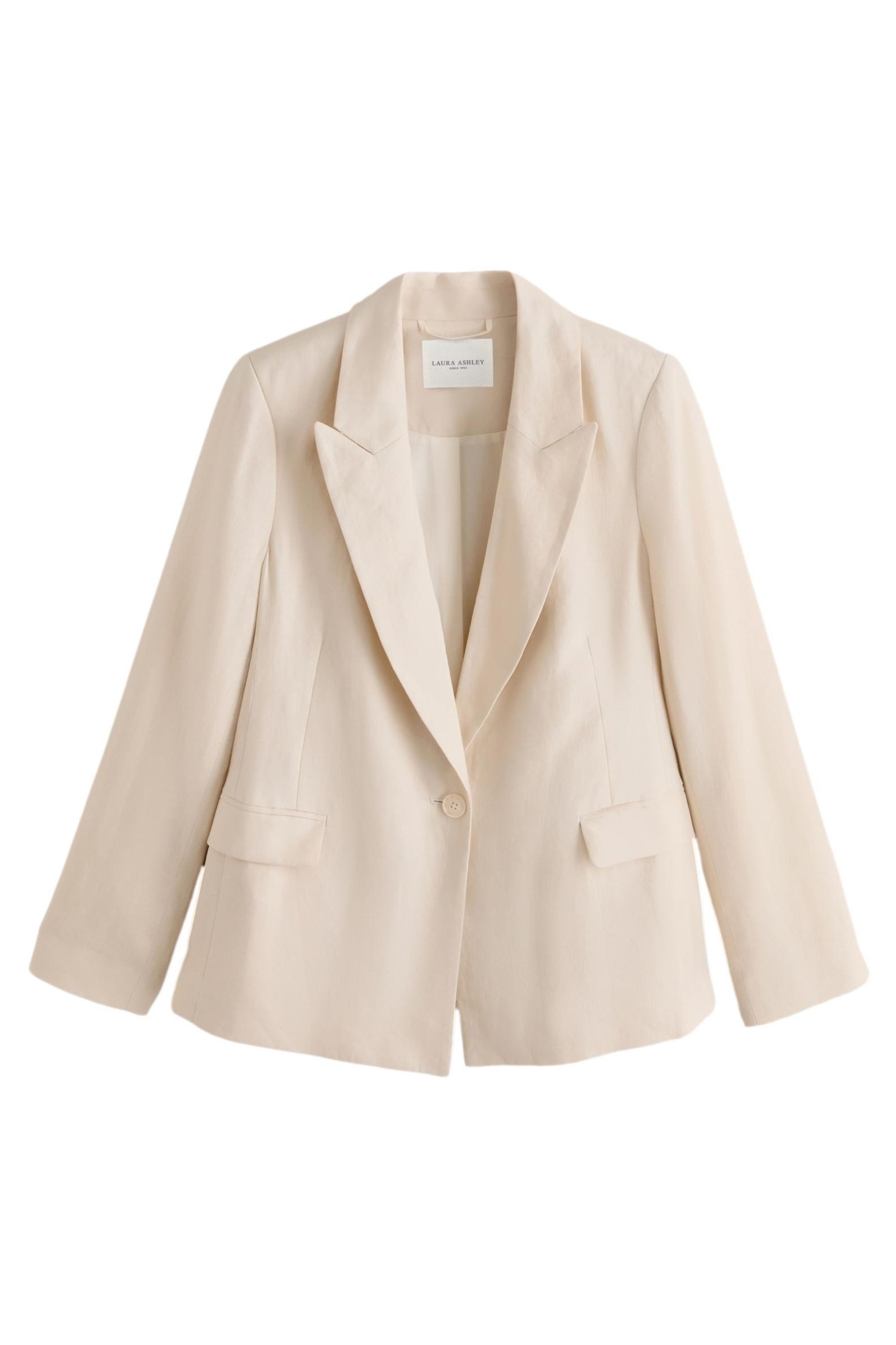 LAURA ASHLEY Jackenblazer Laura Ashley Blazer aus Leinen (1-tlg)