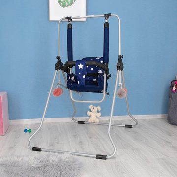 Stillerbursch Babyschaukel Babyschaukel Indoor als Schaukel Wiege und zum Halbliegen Modell 1