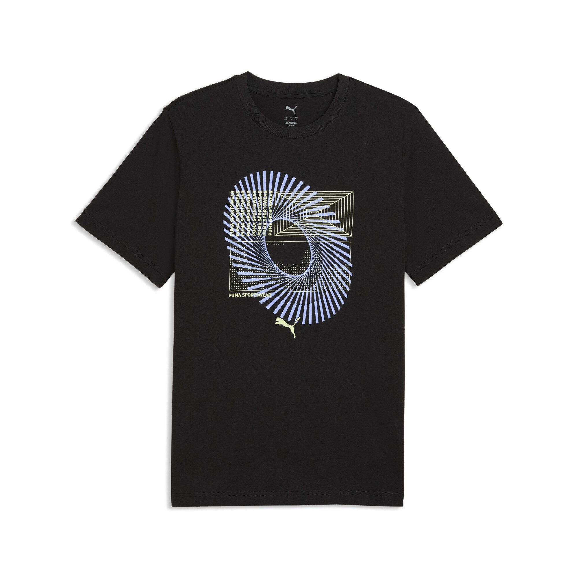 T-Shirt Graphic Circular T-Shirt Herren